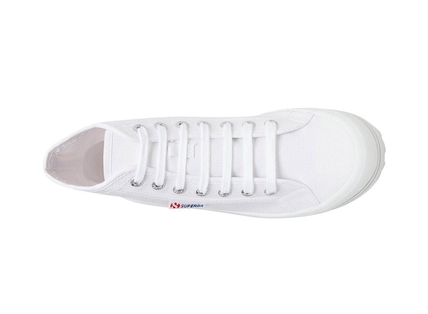 Botas Superga Mujer Blancas - 2341 Alpina Cotu - 685412VFL